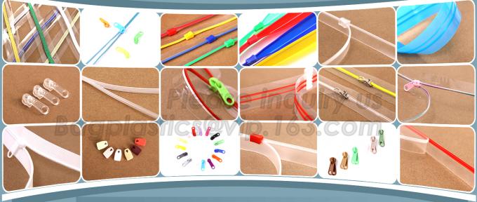 inequilateral double track pe zipper for pouch, premium Hooking-Lok/press-lok for bag, TPU Water Proof Zipper, dry divin