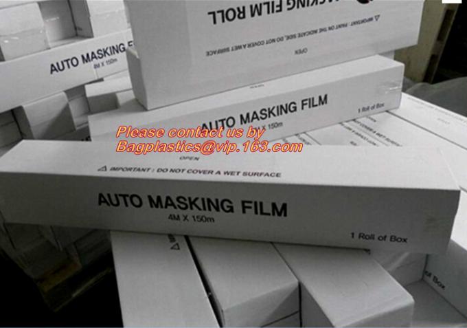 plastic painters masking film, Speedy Mask/Covering Tape/Masking Film, masking film car repair plastic film