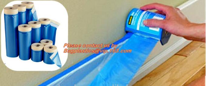 plastic painters masking film, Speedy Mask/Covering Tape/Masking Film, masking film car repair plastic film