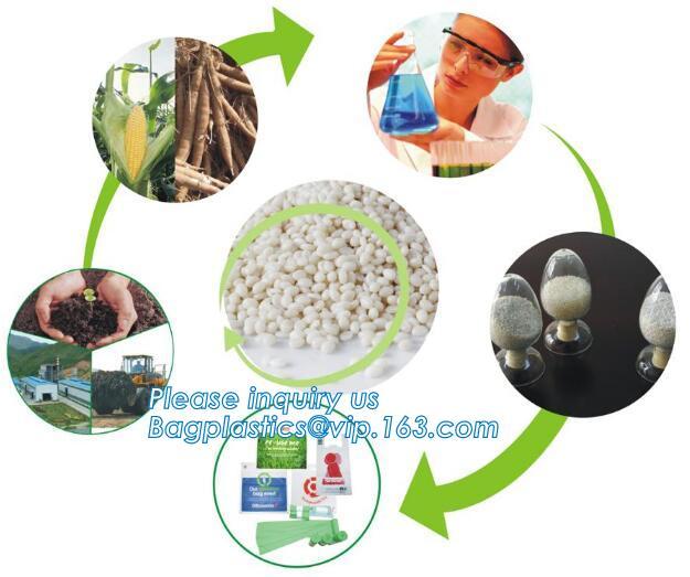 Drawstring Drawtape liner sacks, sachets, closure,shopping biodegradable compostable clear plastic grocery shopping bag,