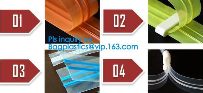 inequilateral double track pe zipper for pouch, premium Hooking-Lok/press-lok for bag, TPU Water Proof Zipper, dry divin