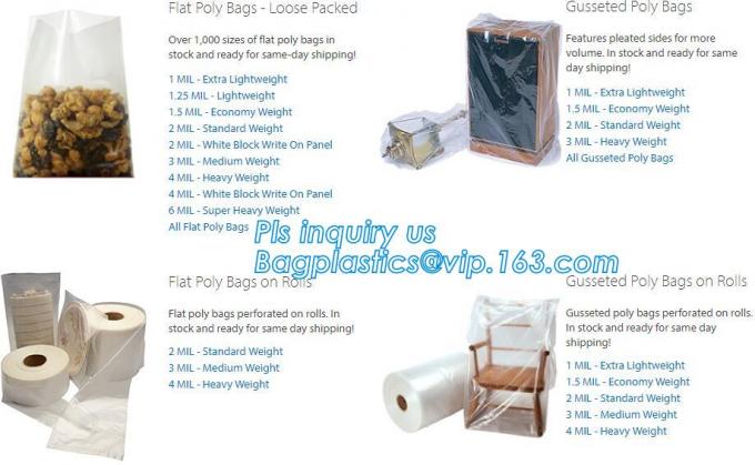 LDPE ice cubes packing carry out bags, insulated dry cold ice bag/Transparent LDPE Wicket bag, ice cube bags, BAGEASE