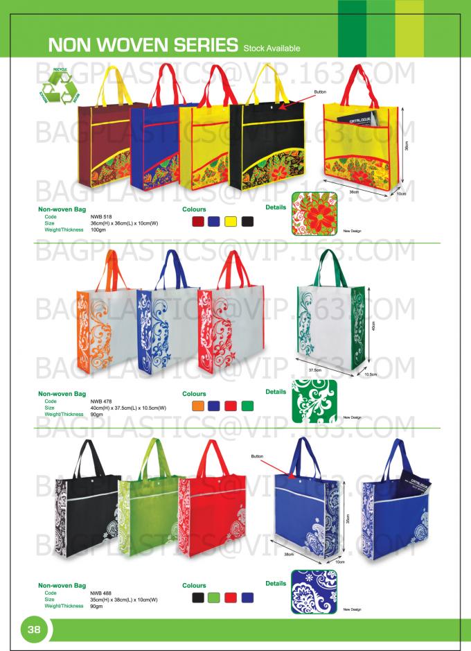 Custom PP Non Woven Bag Shopping, Custom PP Non Woven Shopping Bag, Image Non Woven Tote Bag, Bagease, Bagplastics