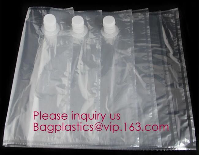 3L ,5L ,10L ,20 L Wine Dispenser Packaging Bag milk Spout bib Bag In Box,butterfly valve box bag/juice plastic BIB bag i