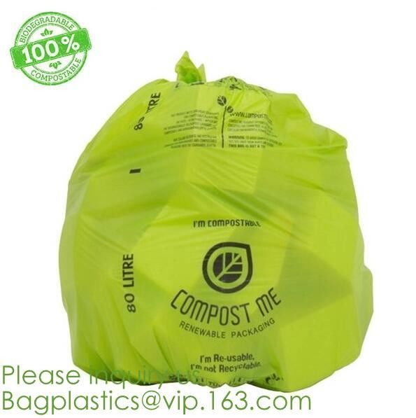 Drawstring Drawtape liner sacks, sachets, closure,shopping biodegradable compostable clear plastic grocery shopping bag,