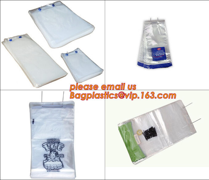 polyethylene wicket bag,biodegradable wicket poly bags fashionable wicket bag with card heder,Wicket Bread Packaging Bag