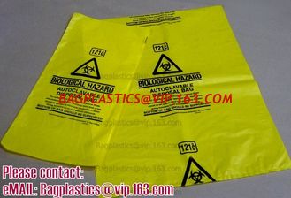 China Biohazard Bin Liners, Biohazard Waste Bags, Biohazard Garbage, Waste Disposal Bag supplier