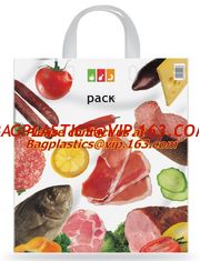 China Soft loop handle 100% biodegradable plastic bags plastic bag biodegradable, COMPOSTABLE supplier