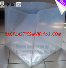 China Big durable transparent hdpe plastic pallet covers, Reusable Waterproof Plastic PVC Pallet Cover,100% Polyester supplier