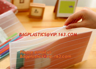 China transparent clear PVC Slider zipper bag plastic bag with zipper, Vinyl Slider Red Zipper Clear PVC Bag, Printed PVC LDPE supplier