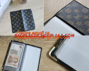 China A2/A3/A4/A5 plastisc display book with insert cover 20 pocket supplier