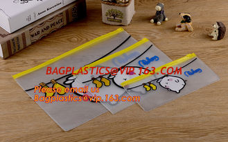 China wholesaler PP Plastic poly file folder A4 zipper lock bag with custom printing supplier