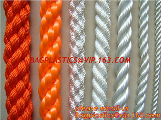 China 8mm polypropylene rope 8-ply mooring ship rope used ship rope, polypropylene rope, PET+PP rope supplier