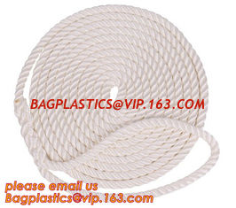 China cheap and quality 3 inch polypropylene marine rope, polypropylene rope, PET+PP rope supplier