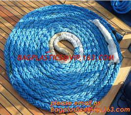 China polyester mooring hawser rope, cheap and quality 3 inch polypropylene marine rope, polypropylene rope, PET+PP rope supplier