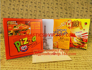 China Custom Printed Corrugated Cardboard Recycle Paper Pizza Box Manufacturer, custom kraft paper pizza box, fast food box supplier