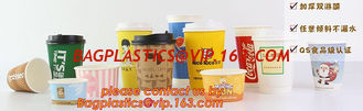 China Food use disposable plastic paper cup and coffee lids, pla cups,biodegradable paper cups with lids,100% compostable pape supplier