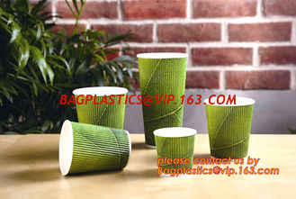 China 8oz/12oz/16oz/20oz disposable hot drink coffee paper cup with lid and sleeve supplier