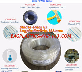 China PVC Transparent Hose Clear Suction no-kinking PVC tubing Soft Clear PVC Tube supplier