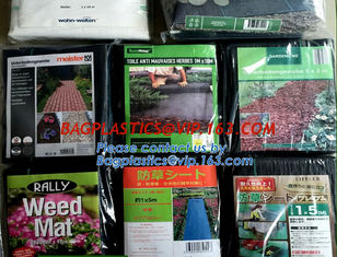 China Garden Agricultural Weed Mat,Plastic Ground Cover, Weed Control Mat, pp woven grass mat, black woven pp fabric supplier