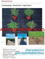 China PP ground cover,weed barrier Fabrics, weed mat in strawberry garden, Agricultural weed control pp woven grass mat, 70gsm supplier