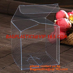 China 0.Tapem UV printing plastic transparent custom OEM PET box, general comestic pack PVC box custom PVC box high quality PE supplier