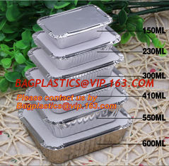 China Disposable Aluminium Foil Tray, Container for Food Packaging, foil lunch box, aluminum lunch box, foil bowl, deli tray supplier