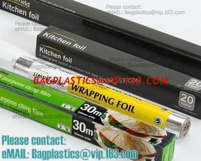 China good quality household aluminium foil rolls and wrapping paper, perforated aluminum foil insulation roll supplier