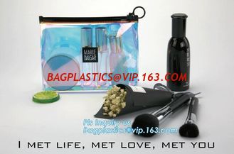 China EVA Plastic Personal Care Packaging Slider Bags, cosmetic pvc bag with slide industrial plastic bags, PVC / EVA / TPU zi supplier
