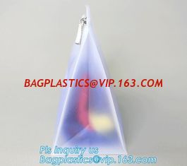 China slider k PVC cosmetic bag promotional custom printed plastic bag, eva zipper pouch eva slider bag, slider zipper supplier