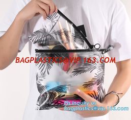 China EVA zipper bag with zipper or slider for bra, slider zip lock black zip lock bag, durable mini plastic custom size water supplier