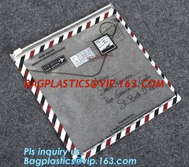 China slider zipper bag/transparent zip lock plastic packing bag for file,garment,scarf, reclosable plastic slider zipper bag supplier