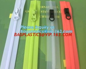 China #5 TPU Coating Waterproof Open End Nylon Zipper For Outdoor Garment, nylon waterproof zipper with auto lock slider zippe supplier