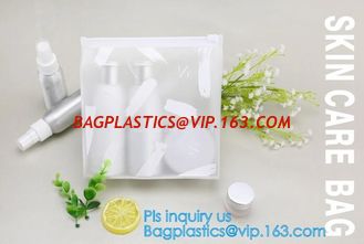 China skin care bags, CLEAR PVC HEATSEALED BAG, pvc k bag for file and document, Pvc Garment Plastic Bag Foil Mylar Zip supplier