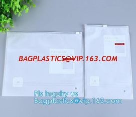 China PVC Zipper Slider Bag For Travelling Grocery Packaging, slider zipper pvc packing documents bags, Women Waterproof Cosme supplier