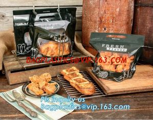 China nylon packaging giant hot roast frozen chicken vacuum bag, Hot roast chicken turkey 25cm*38cm oven bags supplier