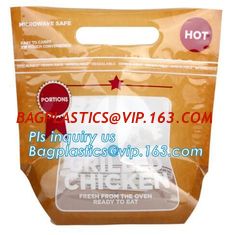China Plastic k bag for chicken packing/microwaveable chicken bags/anti-fog plastic, Roast chicken package bag supplier