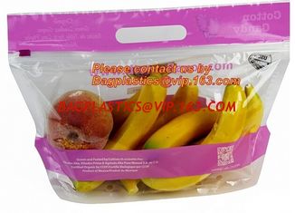 China printed zip lock plastic cherry bags fruit bag, Fruit cherry/grape bag, fruits / cherries special vent holes packaging p supplier