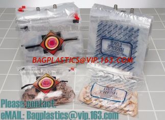 China Open Strip slide lock plastic Saddle pack zipper bags, Snack, Sandwich, XL Sandwich, Pint, Quart, Gallon sizes, minigrip supplier