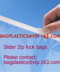 China RESEALABLE seal bag, Slider seal, Slider lock, Slider grip, Slider zip, Slider zipper, Food Freezer Oven Bags supplier
