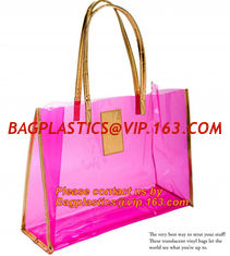China moisture proof eva school bag pu shoulder bag flat handle plastic bag, eve handle bags, pvc handle bags, striated bag wi supplier