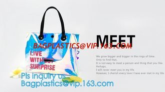 China lady woman cosmetic PVC handbag, Fashion Clear Plastic PVC Handbags for Women, Handbags PVC cosmetic bag, HANDLE, CARRIE supplier