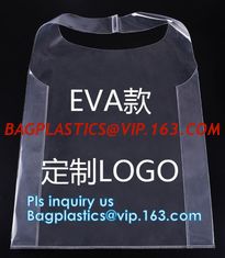 China Transparent pvc handle plastic bag with logo, promotional clear tote pvc handle shopping bag pvc tote bag, underwear clo supplier