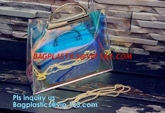 China ladies fashion pvc handbag, PVC Women Bags Tote Beach Handbags, PVC Women Handbag Tote Bag, Women Handbag, PVC Beach Bag supplier