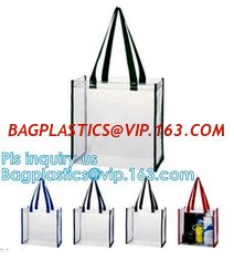 China handle bag&amp;luxury shopping paper bag, pvc simple convenient hoop handle clear zipper cosmetic bag, shoes bag rope handle supplier