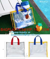 China Custom Women Men Lady Single Clear Waterproof PVC Shoulder Bag, Sling Shoulder Clear PVC Crossbody Bag, Shoulder Bag wit supplier