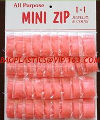 China Mini zip lock storage bag, plastic zipper bags / lovely &amp; cute candy bags /snack zipper bags, Flexible packaging plastic supplier