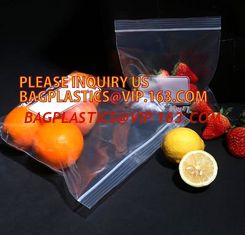 China k color Double zipper food storage bag, Double tracking k food storage bags with zip Knurled, fresh grape pa supplier
