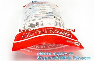 China Zip-lock Bag BIOHAZARD SPECIMEN LAB BAG, printed zip lock plastic bags,medical transport bag,lab specimen transport bags supplier