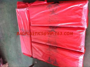 China Medical Waste Garbage Bags Infections Linens Waste Bags Medical Waste Yellow Sealable Disposable Bags, bagplastics, pac supplier
